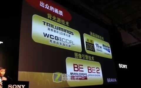 <strong>BRAVIA</strong>显示技术